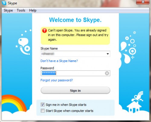 Rohos » Blog Archive » How to lock Skype and encrypt Skype profile folder