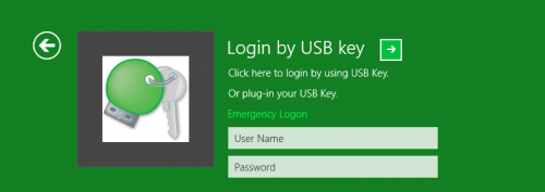 USB Key based login into Windows