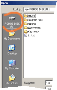 Encrypted disk icon