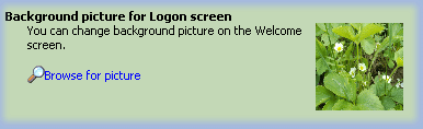 Rohos Center -> Windows Logon -> Configure dialog box